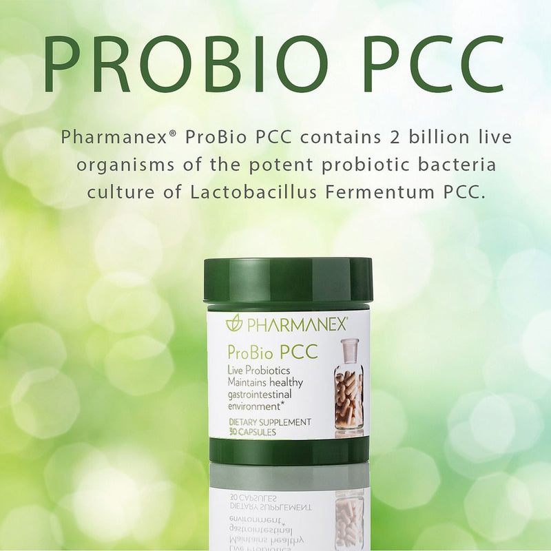 Nu Skin Nuskin Pharmanex Probio PCC 30 Capsules Live Probiotics Sealed