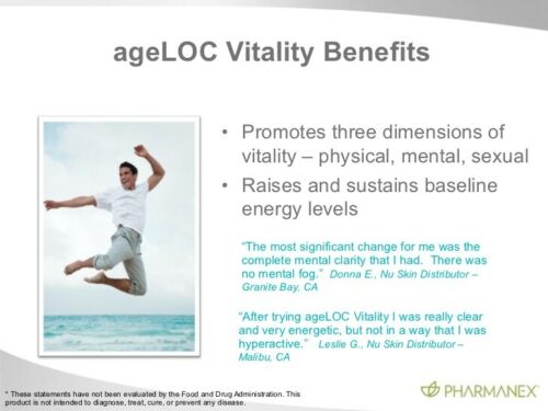 Nu Skin ageLOC Vitality Authentic. - SweetHome Hilltop